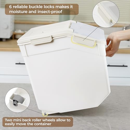 ABOUT SPACE Rice Storage Container 25kg & 15kg