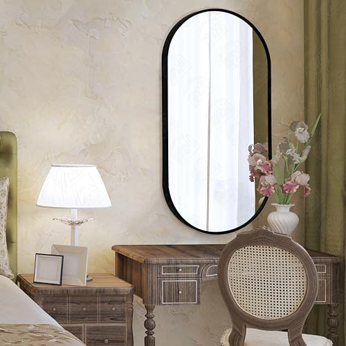 ABOUT SPACE 4mm Heavy Glass HD Mirror 20inch Shatter Proof & Explosion Film Proof Capsule Mirror