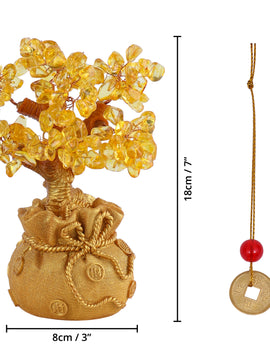 Lucky Feng Shui Citrine Tree