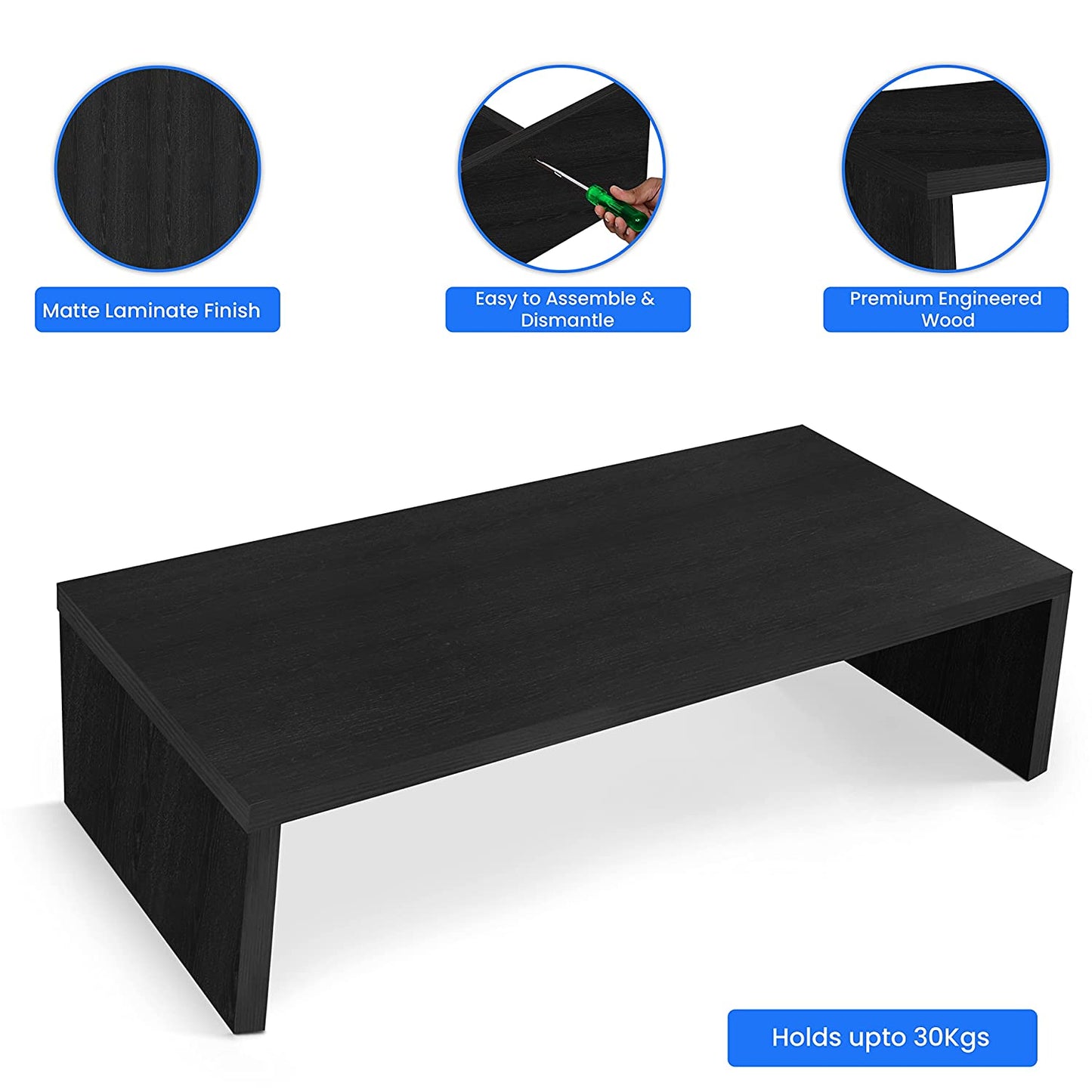 Ramus Chocolate Brown Table Riser