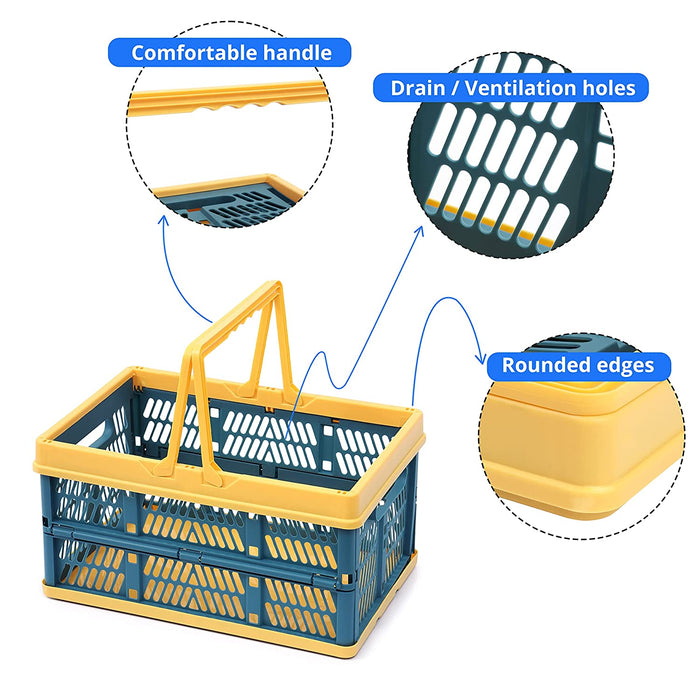 Foldable Market Style Basket