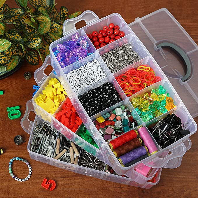 3-Tier Organizer with Interchangeable Slots