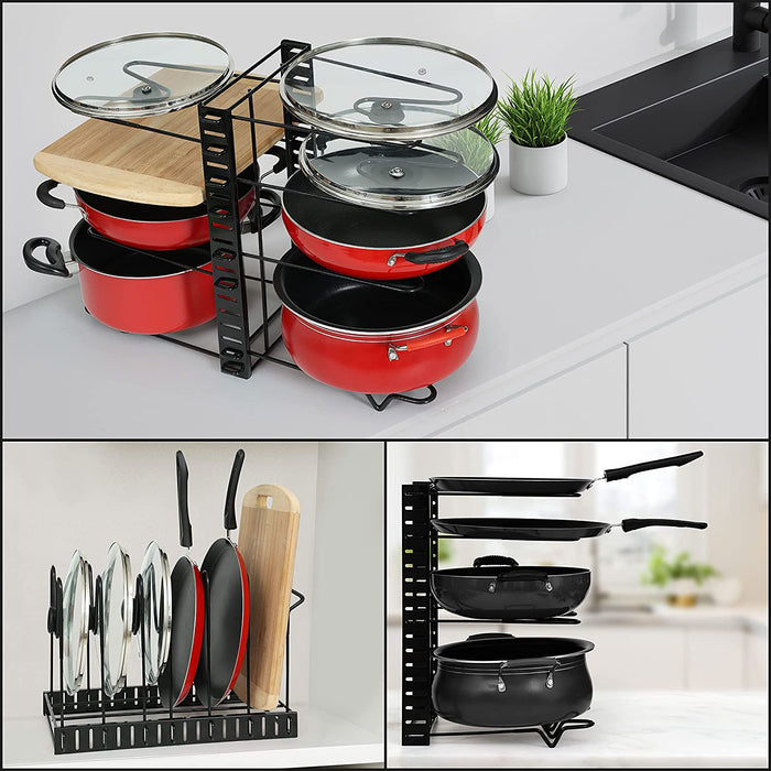 8-Tier Pots and Pans Organiser