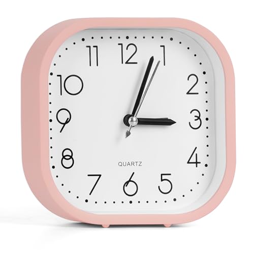ABOUT SPACE Alarm clock - Analog Lightweight - Pink (Battery not Included)