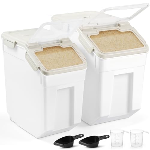 ABOUT SPACE Rice Storage Container 25kg & 15kg