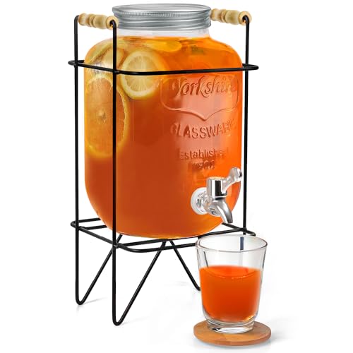 ABOUT SPACE 4 Litre Glass Water Dispenser with Stand