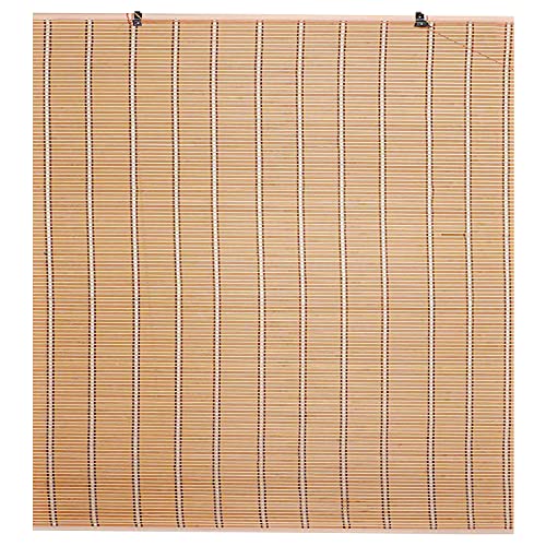 ABOUT SPACE Bamboo Curtain - (Beige,6 Ft Height x 5 Ft Width)(Pack of 2)