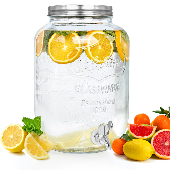 8-L Glass Juice Dispenser