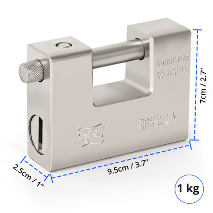 ABOUT SPACE Heavy Duty Padlock with 4 Keys