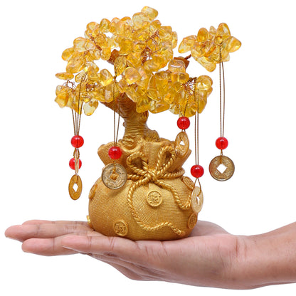 money tree lucky charm ABOUT SPACE Lucky Feng Shui Citrine Tree of Life Bonsai