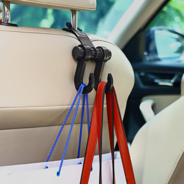 Dual Car Seat Hooks (Set of 4)