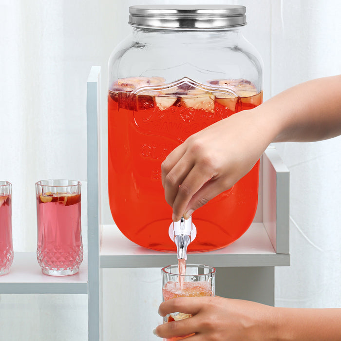 8-L Glass Juice Dispenser