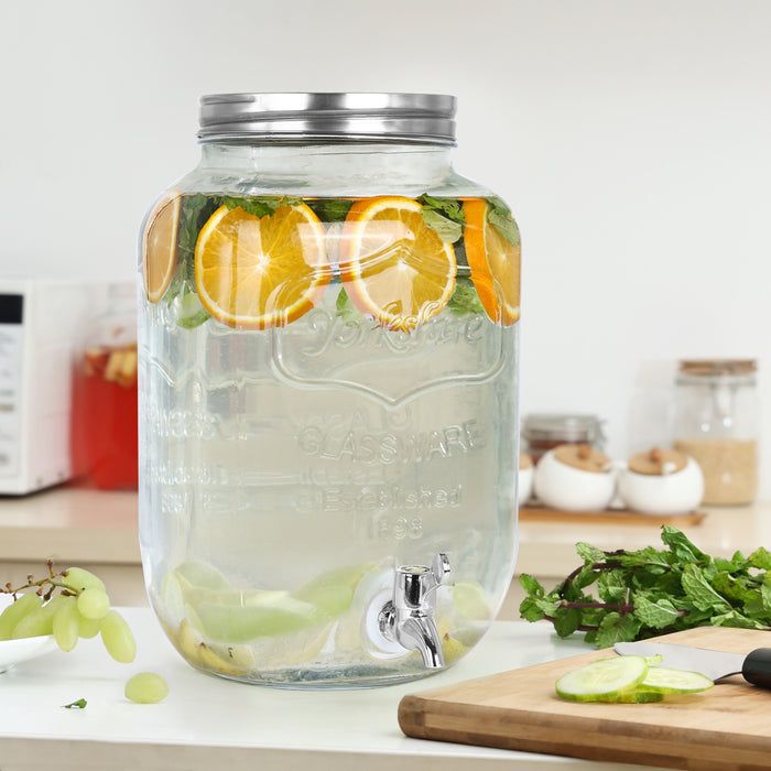 8-L Glass Juice Dispenser