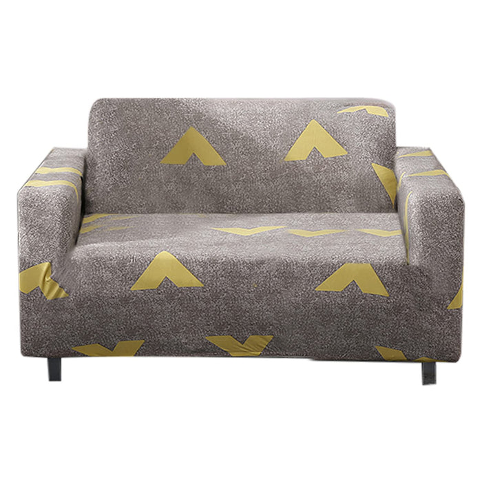 Grey Arrow Super Stretchy Sofa Cover