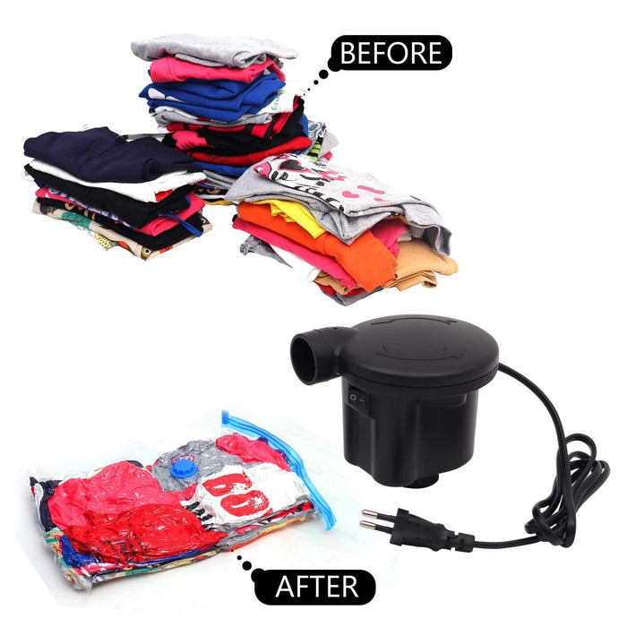 ABOUT SPACE Vacuum Bags for Clothes(6 Pc)Reusable Storage Bags