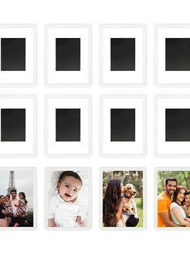 Mini Magnetic Fridge Photo Frames  (Pack of 12)