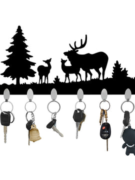 No Drill Forest Themed Key Holder