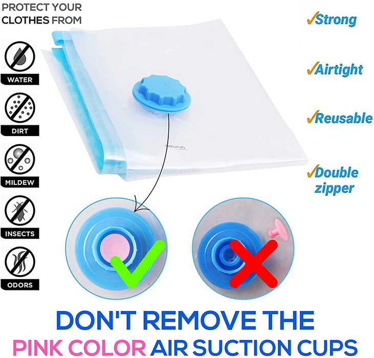 Reusable Vacuum Bags (Set of 3)