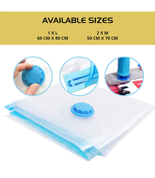 Reusable Vacuum Bags (Set of 3)